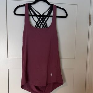 Women's Purple workout Tank Top